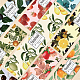 Pandahall Elite 90 шт. 9 стильные цветы и фрукты мыльная бумажная бирка ручной работы DIY-PH0005-71-5