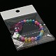 Прозрачные акриловые детские браслеты на детский подарок на день BJEW-JB00613-06-3
