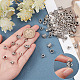 Sunnyclue 1 boîte de 100 pièces de connecteurs de perles de 10 styles FIND-SC0003-57-3
