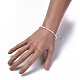 Bracelets avec breloque et ensembles de bracelets tressés BJEW-JB04323-03-14
