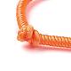 Bracelets faits main de fil de polyester de corde tressée BJEW-F360-I02-4