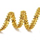 ポリエステルウェーブレーストリム  カーテン用  ホームテキスタイルの装飾  ゴールド  3/8インチ（9.5mm） OCOR-K007-05A-2