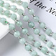 Chapelets de perles de jade blanche naturelle G-T132-048A-4