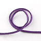 フェイクスエードコード連売り  フェイクレース  青紫色  3x1.5mm  約1.09ヤード（1m）/連 LW-R023-3mm-32-1