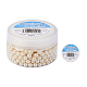 Perle tonde di perle di vetro tinte ecologiche HY-BC0001-6mm-RB012-4