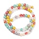 Brins de perles de verre électrolytiques opaques X-GLAA-P056-6mm-A01-2