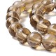 Chapelets de perles en pierre de lune synthétique G-E573-02B-22-3