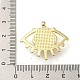 Real 18K Gold Plated Brass Pendants KK-L209-004G-01-3