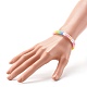 Handgemachte Polymer-Ton-Perlen-Stretch-Armbänder für Kinder BJEW-JB06487-02-3