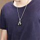 316L Stainless Steel Pendant Necklaces NJEW-N0056-017C-3
