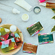 Ph pandahall 90 pièces papier d'emballage de savon DIY-WH0399-69J-5