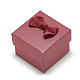 厚紙のリングボックス  内部のスポンジ  正方形  ミックスカラー  5x5x4cm CBOX-Q036-02-3
