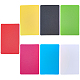 28 pieza de láminas de plástico de 7 colores&nbsp;DIY-CP0013-26-7
