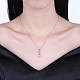 Trendy 925 Sterling Silver Pendant Necklaces NJEW-BB22382-2