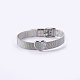 Unisex 304 Stainless Steel Watch Band Wristband Bracelets BJEW-L655-023P-2