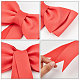 CRASPIRE 2PCS Red Bow 3D Wrapping Bows 8 inch Christmas Ornaments Foam Wreath Bows Wedding Party Decoration for Wedding Birthday Christmas Valentine's Day DIY-CP0008-15A-3