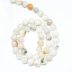 Chapelets de perles d'agate naturelle X-G-R346-8mm-26-2