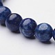 Lapis naturelles bracelets élastiques en perles lazuli X-BJEW-F202-04-2