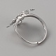 Verstellbare Messingring Komponenten&nbsp;FIND-WH0155-002B-2