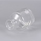50mlアロマテラピーボトル  香水ガラスの空の瓶  透明  6.9x5cm  容量：50ml（1.69液量オンス） AJEW-WH0096-16A-2