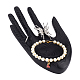 PandaHall Hand Jewellery Holder RDIS-WH0006-19-1