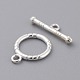 Sterling Silver Toggle Clasps X-STER-A008-21-2