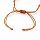 Bracelets réglables de perles tressées avec cordon en nylon BJEW-JB05829-02-4