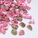 Dyed Natural Spiral Shell Chips Beads SHEL-A003-B05-1