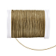 Fili da cucito rotondi in poliestere&nbsp;OCOR-WH0108-39C-1