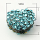 Abalorios de resina de Diamante de imitación RESI-D011-3I-1