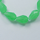 Chapelets de perles en verre GLAA-R023-15x10mm-M-2