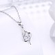 Trendy 925 Sterling Silver Pendant Necklaces NJEW-BB22375-3