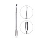 Double Head Stainless Steel Cuticle Pusher MRMJ-G001-28-1