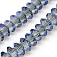 Electroplate Glass Beads Strands EGLA-J027-F07-1