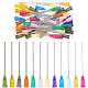 BENECREAT 48PCS 2.5 Inch 12 Different Gauge Blunt Tip Syringe Needles Dispensing Needle with 304 Stainless Steel Pin for Refilling E-Liquid Inks and Syringes TOOL-BC0001-24-1
