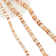 Nbeads environ 543 pièce de perles de coquillage heishi SHEL-NB0001-48-1