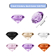 Pandahall Elite 720pcs 6 Farben Diamantform Grad a Zirkonia Cabochons ZIRC-PH0001-23-5