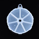 Flache runde Polypropylen(pp)-Perlen-Aufbewahrungsbehälter CON-S043-045A-1