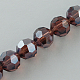 Fili di perle di vetro placcato EGLA-R015-8mm-22-2