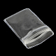 PVCジップロックバッグ  再封可能なバッグ  セルフシールバッグ  長方形  透明  6x4cm  片側の厚さ：4.5ミル（0.115mm） OPP-R005-4x6-1-2