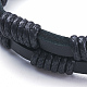 Leather Cord Bracelets BJEW-F291-46A-2