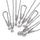 304 acciaio inossidabile impostazioni gioielli  SJEW-O097-03P-2