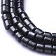 Magnetic Synthetic Hematite Beads Strands IM3mm101-3