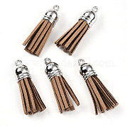 Искусственные замши кисточкой подвесные украшения FIND-T002-A12