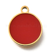 Плоские круглые подвески из нержавеющей стали 304 STAS-Q348-27B-G03