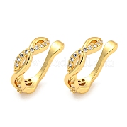 Серьги-манжеты из циркония EJEW-C104-093G