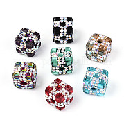 Ручной полимерной глины шариков Rhinestone CLAY-T022-03A