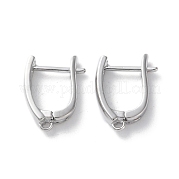 Серьги из латуни с покрытием стойки EJEW-S241-03P