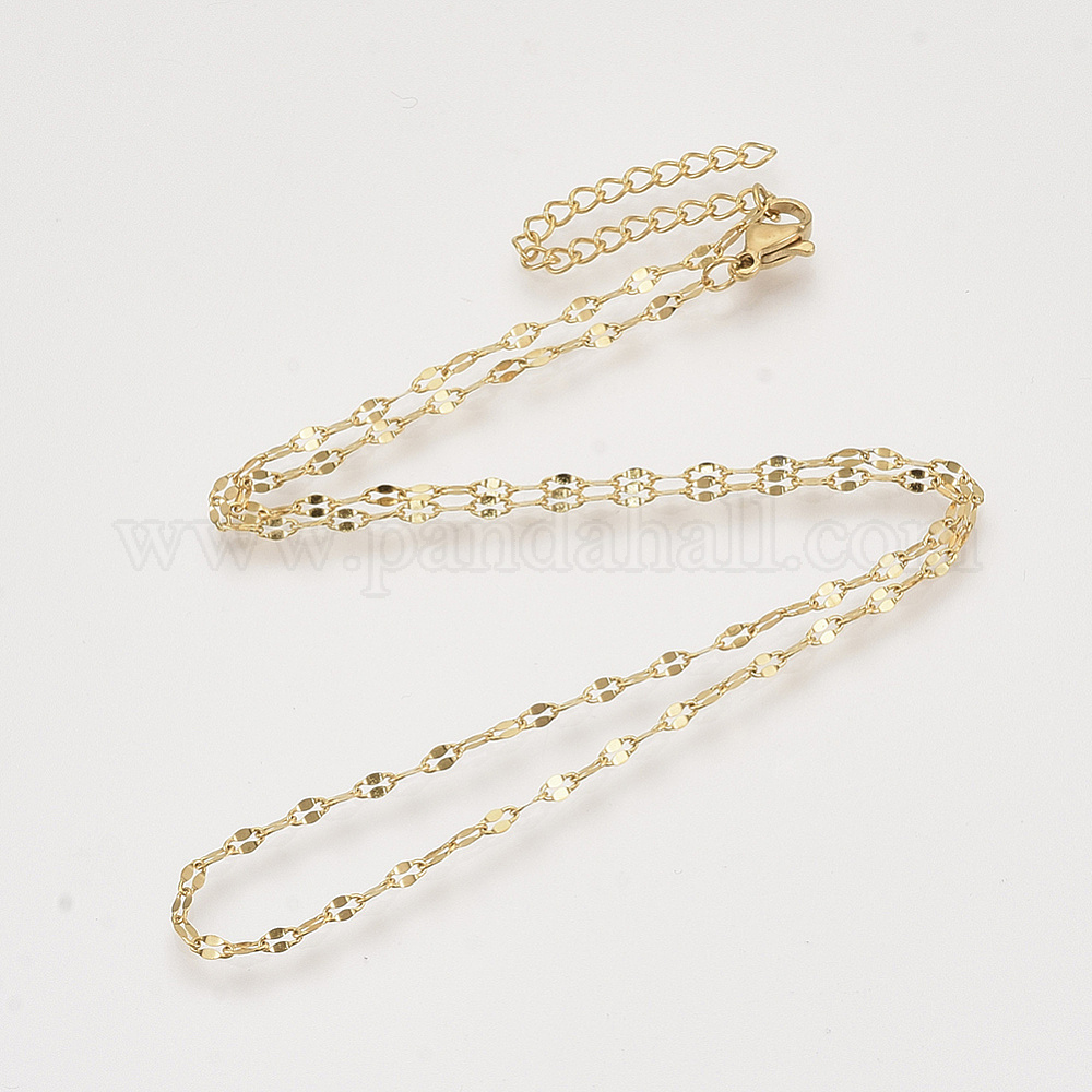 Wholesale Brass Cable Chains Necklace Making