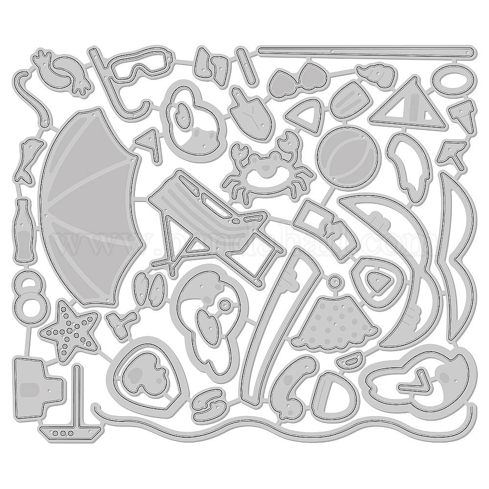 Pochoirs DIY Femme Et Chien - 4 Modèles Acier Carbone Pour Scrapbooking Et Cartes